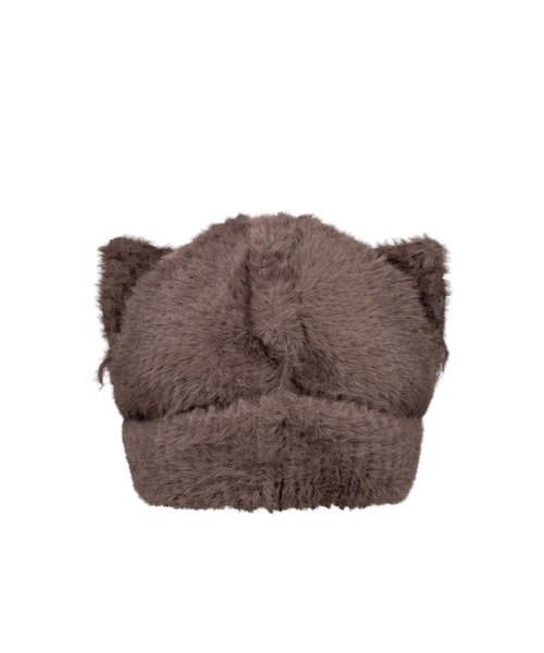 Charles Jeffrey Loverboy(チャールズジェフリーラバーボーイ)の「FLUFFY CHUNKY EARS BEANIE(ニットキャップ/ビーニー・レディース・ブラック/ピンク/ブラウン・ONE SIZE)」の7枚目の写真