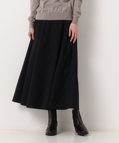 COMME CA（コムサ）の「ベネシャンストレッチ スカート（スカート・レディース・ブルー/オフホワイト/ブラック・11号/9号）」の3枚目の写真