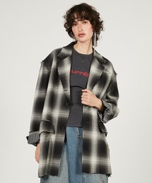 PRANK PROJECT | 【2025 Spring Pre-Order】ローエッジオーバーサイズジャケット / Low Edge Over Jacket(テーラードジャケット)