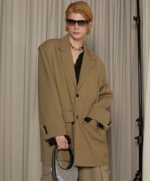 PRANK PROJECT | 【2025 Spring Pre-Order】ローエッジオーバーサイズジャケット / Low Edge Over Jacket(テーラードジャケット)