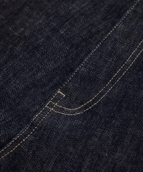 ROPE'（ロペ）の「ストレッチデニムストレートパンツ（デニムパンツ・レディース・ネイビー/ブルー・40/38/36）」の9枚目の写真