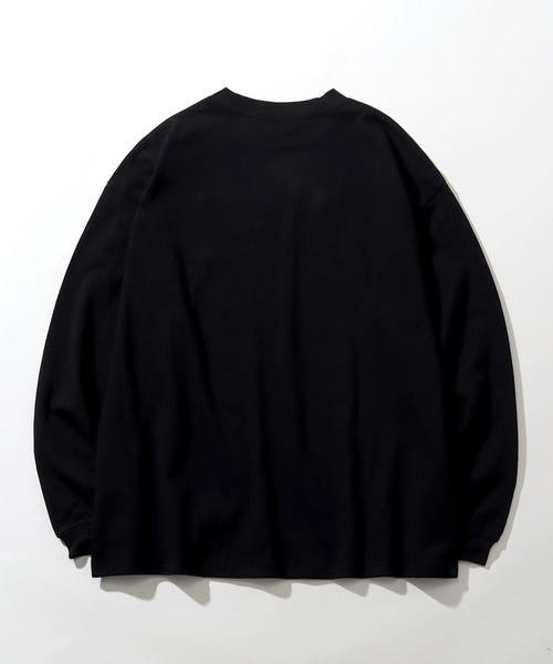 ROCAWEAR(ロカウェア)の「【ROCAWEAR/ロカウェア】ロゴプリント ロングスリーブTシャツ(Tシャツ/カットソー・メンズ・ブラック/スミクロ/ホワイト・XL/L/M)」の4枚目の写真