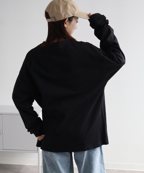 セール】【ROCAWEAR/ロカウェア】ロゴプリント ロングスリーブTシャツ