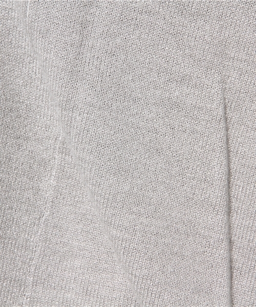 koe（コエ）の「ランダムヘムタートルニットプルオーバー（ニット/セーター・レディース・アイボリー/ネイビー/杢グレー・SMALL/MEDIUM/LARGE）」の11枚目の写真