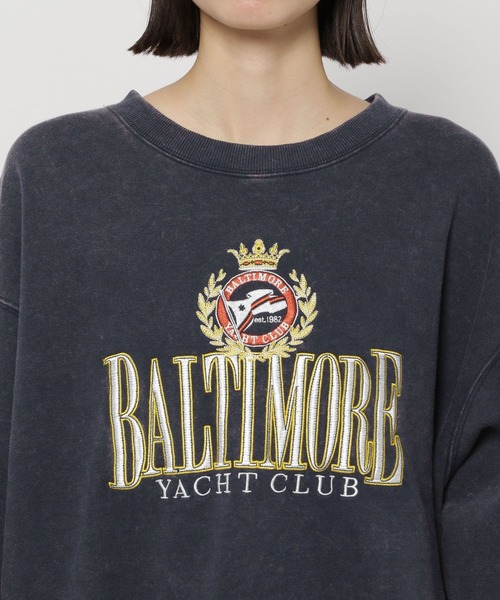 セール】アソートエンブレム裏毛プルオーバー（スウェット）｜niko and