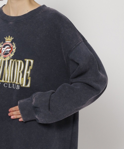 niko and...(ニコアンド)の「アソートエンブレム裏毛プルオーバー(スウェット・レディース・レッド/ネイビー/グレー・FREE)」の18枚目の写真