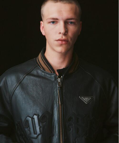 AVIREX（アヴィレックス）の「AVIREX x Children of the discordance / Second Edition / VARSITY LEATHER JACKET（ブルゾン・メンズ・ブラック・1/2/3）」の17枚目の写真