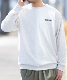 ZOO YORK（ズーヨーク）の「【ZOO YORK/ズーヨーク】ワンポント裏毛スウェットトレーナー（スウェット・メンズ）」