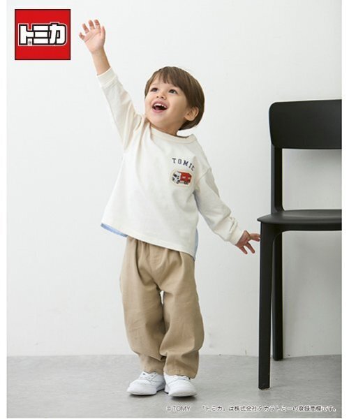 petit main(プティマイン)の「カーブシルエットストレッチパンツ(その他パンツ・キッズ・チャコール/ネイビー/ベージュ・100cm/110cm/80cm/130cm/120cm/90cm)」の15枚目の写真