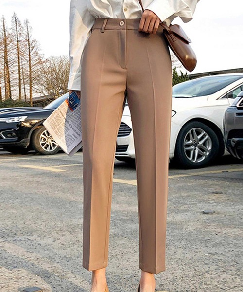 CADBURY(キャドバリー)の「センタープレスシガレットパンツ(その他パンツ・レディース・ブラック/ベージュ・SMALL/MEDIUM/LARGE/X-LARGE)」の2枚目の写真