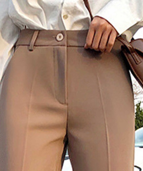 CADBURY(キャドバリー)の「センタープレスシガレットパンツ(その他パンツ・レディース・ブラック/ベージュ・SMALL/MEDIUM/LARGE/X-LARGE)」の7枚目の写真