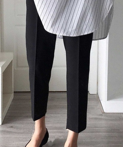 CADBURY(キャドバリー)の「センタープレスシガレットパンツ(その他パンツ・レディース・ブラック/ベージュ・SMALL/MEDIUM/LARGE/X-LARGE)」の5枚目の写真