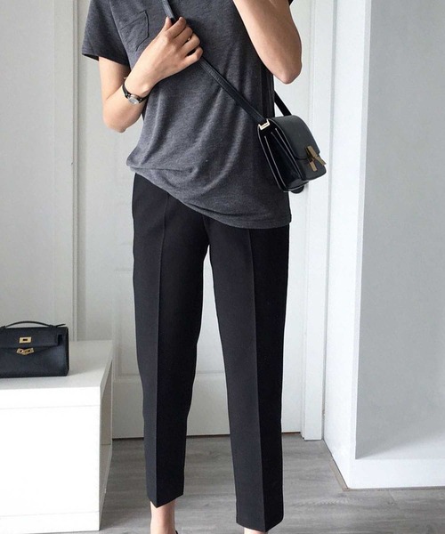 CADBURY(キャドバリー)の「センタープレスシガレットパンツ(その他パンツ・レディース・ブラック/ベージュ・SMALL/MEDIUM/LARGE/X-LARGE)」の3枚目の写真