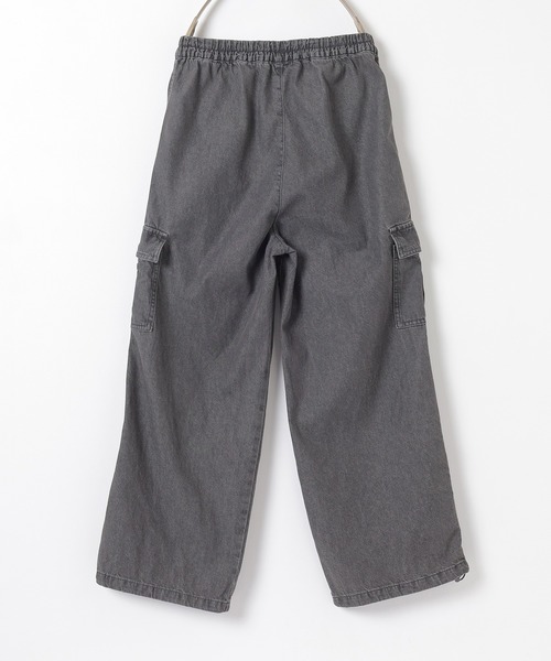 Honeys（ハニーズ）の「デニムカーゴパンツ（デニムパンツ・レディース・グレー/ブルー系その他2/ライトインディゴブルー・L/LL/M/S/SS）」の11枚目の写真