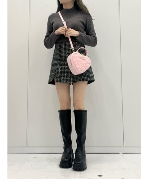 大人気!! SAMANTHAVEGA チュールハート型ショルダーバッグ チュールハート型ショルダーバッグ（ショルダーバッグ