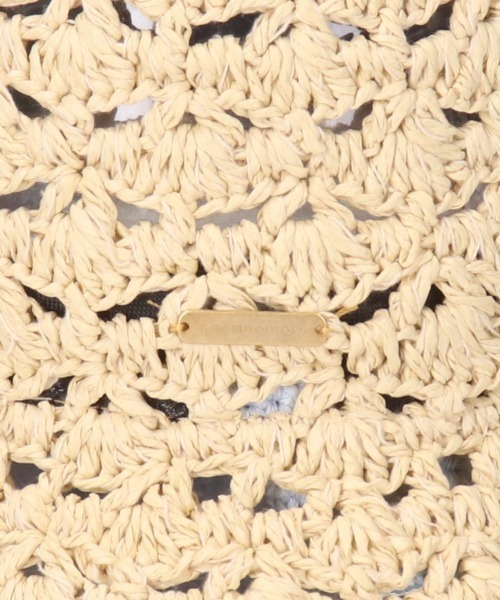 kaorinomori(カオリノモリ)の「kaorinomori ローハット プープー / カオリノモリ(ハット・レディース・ベージュ/ピンク/アイボリー・M/57.5cm)」の13枚目の写真