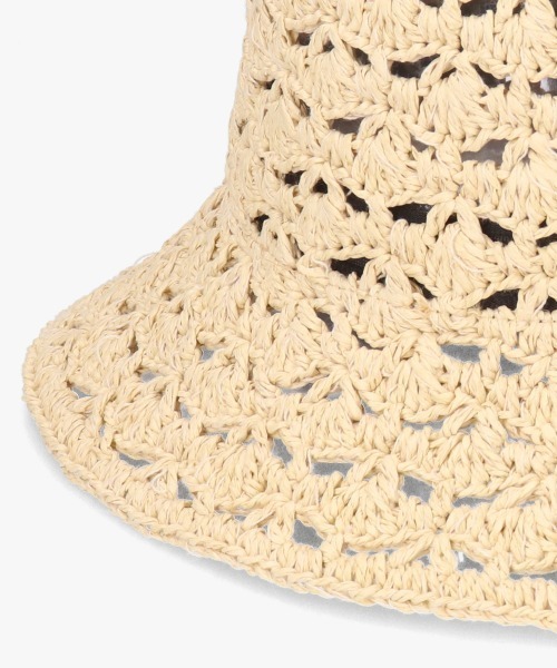 kaorinomori(カオリノモリ)の「kaorinomori ローハット プープー / カオリノモリ(ハット・レディース・ベージュ/ピンク/アイボリー・M/57.5cm)」の14枚目の写真