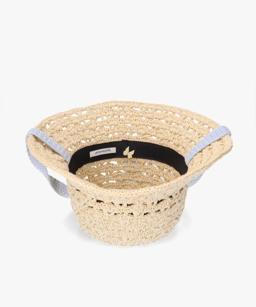 kaorinomori(カオリノモリ)の「kaorinomori ローハット プープー / カオリノモリ(ハット・レディース・ベージュ/ピンク/アイボリー・M/57.5cm)」の15枚目の写真