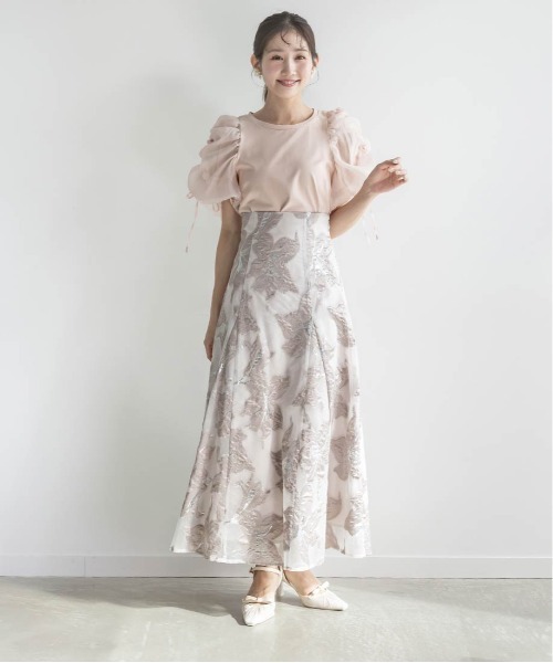 RANDA（ランダ）の「シアーリボンストラップパンプス（パンプス・レディース・ライトピンク/アイボリー/パープル/ブラック・M/S/LL/L）」の10枚目の写真