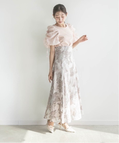 RANDA（ランダ）の「シアーリボンストラップパンプス（パンプス・レディース・ライトピンク/アイボリー/パープル/ブラック・M/S/LL/L）」の11枚目の写真