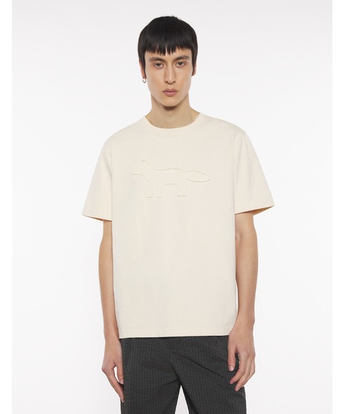★MAISON KITSUNE★プロファイルフォックスコンフォート Tシャツ クラフト プロファイル フォックス コンフォート Tシャツ
