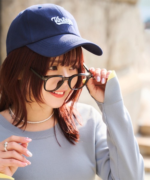 KOBE LETTUCE（コウベレタス）の「[ みーちゃんセレクト ] ロゴキャップ（キャップ・レディース・ネイビー/ピンク/アイボリー系/ブラック・FREE）」の8枚目の写真