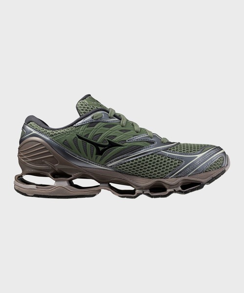 MIZUNO(ミズノ )の「【MIZUNO/ミズノ】WAVE PROPHECY LS(スニーカー・メンズ・カーキ・26/29/28.5/28/27.5/27/26.5)」の3枚目の写真