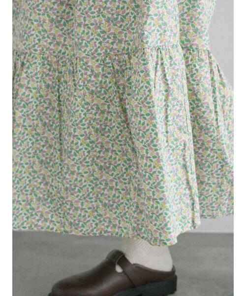 TSUHARU by Samansa Mos2（ツハルバイサマンサモスモス）の「【LIBERTY FABRICS】Colleen’s Orchard柄スカート（スカート・レディース・ピンク/イエロー・F）」の22枚目の写真