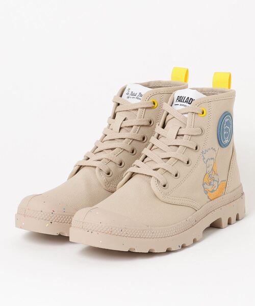 PALLADIUM（パラディウム）の「PALLADIUM/パラディウム PAMPA-PETIT PRINCE（スニーカー・レディース・ホワイト/ブラック/ベージュ・23.5cm/23cm/24.5cm/24cm/25cm/22.5cm/27cm/28cm/25.5cm/26cm/26.5cm/27.5cm）」の3枚目の写真