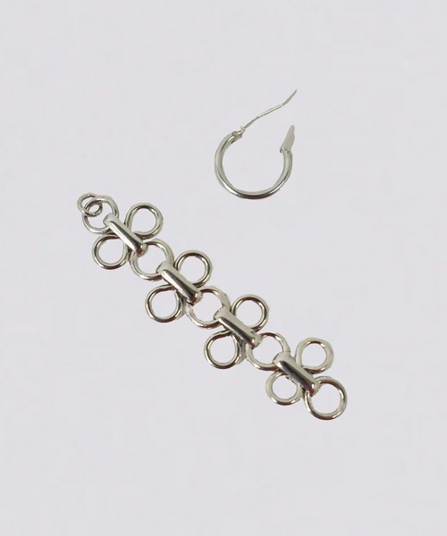 kiehtova（キエトヴァ）の「【kiehtova】FLOUR CHAIN PIERCE/フラワーチェーンピアス KT17（ピアス（両耳用）・レディース・ゴールド/シルバー・FREE）」の3枚目の写真
