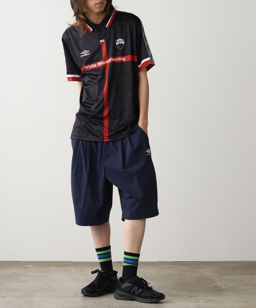WHITE MOUNTAINEERING（ホワイトマウンテニアリング）の「White Mountaineering/ホワイトマウンテニアリング×UMBRO/アンブロ SHORT PANTS ショートパンツ（その他パンツ・メンズ・ベージュ/ブラック/ネイビー・1/3/2）」の6枚目の写真