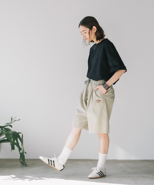 White Mountaineering ショートパンツ カーキ 0220824N0006 White Mountaineering/ホワイトマウンテニアリング×UMBRO