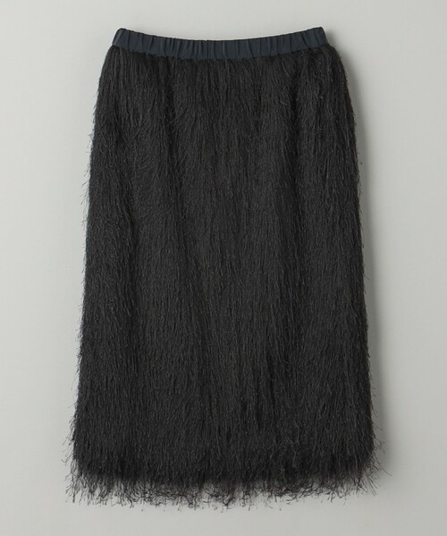BEAUTY&YOUTH UNITED ARROWS（ビューティーアンドユースユナイテッドアローズ）の「ポリエステル フリンジスカート（スカート・レディース・ダークグレー/オフホワイト・S/M）」の20枚目の写真