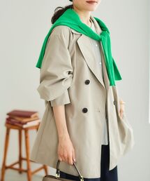 le.coeur blanc | ボリュームスリーブライトトレンチコート(トレンチコート)