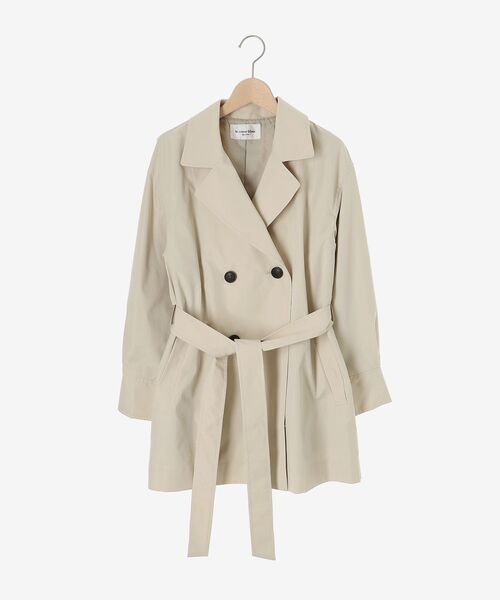 le.coeur blanc（ルクールブラン）の「ボリュームスリーブライトトレンチコート（トレンチコート・レディース・ベージュ/ライトベージュ・38）」の3枚目の写真