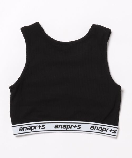 Anap タンクトップ セール】ANAPR+S【リラスポ】パッド入りリブタンク（タンクトップ