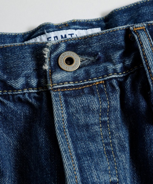 FDMTL（ファンダメンタル）の「FDMTL/ファンダメンタル/CLASSIC FIT DENIM CS128（デニムパンツ・メンズ・インディゴブルー・34inch/32inch/30inch/28inch）」の4枚目の写真
