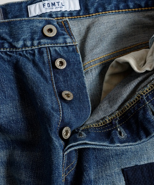 FDMTL（ファンダメンタル）の「FDMTL/ファンダメンタル/CLASSIC FIT DENIM CS128（デニムパンツ・メンズ・インディゴブルー・34inch/32inch/30inch/28inch）」の6枚目の写真