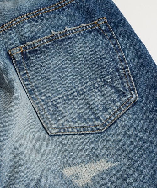 FDMTL（ファンダメンタル）の「FDMTL/ファンダメンタル/CLASSIC FIT DENIM CS128（デニムパンツ・メンズ・インディゴブルー・34inch/32inch/30inch/28inch）」の8枚目の写真