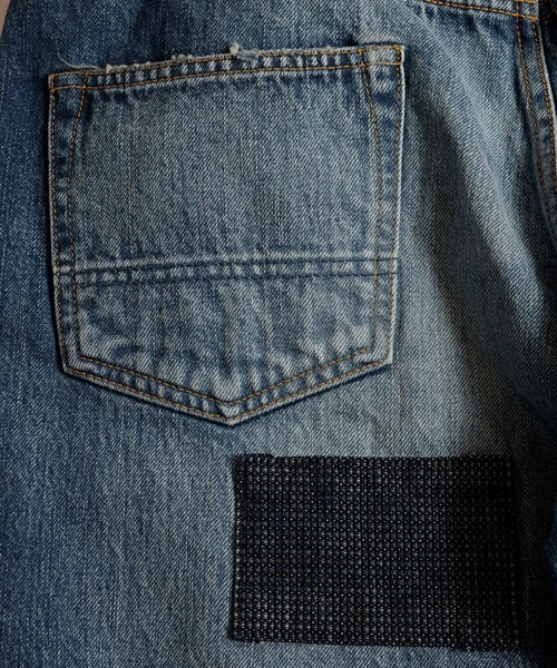 FDMTL（ファンダメンタル）の「FDMTL/ファンダメンタル/CLASSIC FIT DENIM CS128（デニムパンツ・メンズ・インディゴブルー・34inch/32inch/30inch/28inch）」の9枚目の写真