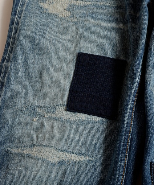 FDMTL（ファンダメンタル）の「FDMTL/ファンダメンタル/CLASSIC FIT DENIM CS128（デニムパンツ・メンズ・インディゴブルー・34inch/32inch/30inch/28inch）」の13枚目の写真