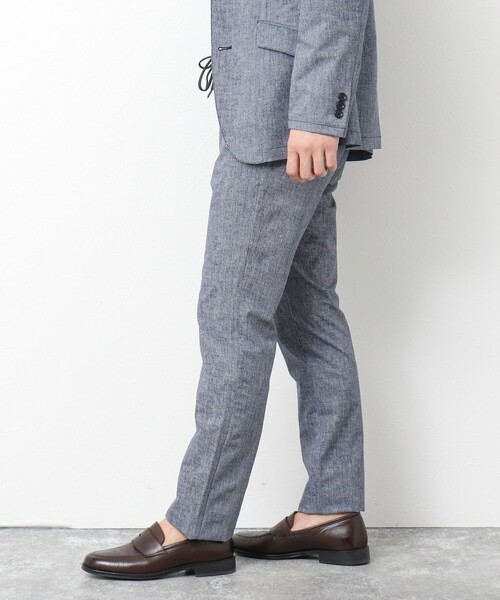 NOLLEY’S(ノーリーズ)の「《ビジカジ/セットアップ対応》COOL DOTS/クールドッツ イージーPT 25SS(その他パンツ・メンズ・チャコールグレー/ブルー/インディゴブルー/ネイビー・XL/L/M/S)」の7枚目の写真