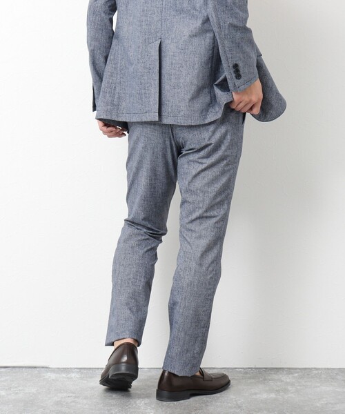 NOLLEY’S(ノーリーズ)の「《ビジカジ/セットアップ対応》COOL DOTS/クールドッツ イージーPT 25SS(その他パンツ・メンズ・チャコールグレー/ブルー/インディゴブルー/ネイビー・XL/L/M/S)」の10枚目の写真