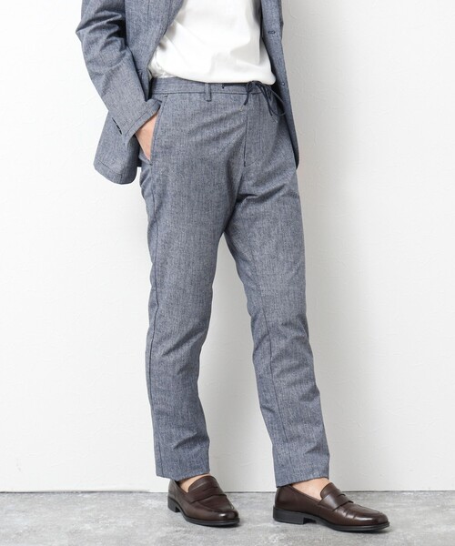 NOLLEY’S(ノーリーズ)の「《ビジカジ/セットアップ対応》COOL DOTS/クールドッツ イージーPT 25SS(その他パンツ・メンズ・チャコールグレー/ブルー/インディゴブルー/ネイビー・XL/L/M/S)」の12枚目の写真