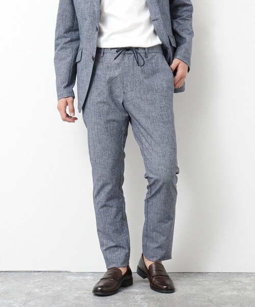 NOLLEY’S(ノーリーズ)の「《ビジカジ/セットアップ対応》COOL DOTS/クールドッツ イージーPT 25SS(その他パンツ・メンズ・チャコールグレー/ブルー/インディゴブルー/ネイビー・XL/L/M/S)」の13枚目の写真