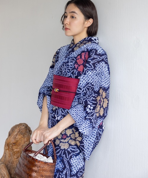 有松絞り浴衣2点セット（浴衣）｜ゆかた館グレース（ユカタカン