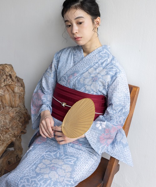 絞り浴衣　2枚 浴衣 有松絞り浴衣2点セット レディース : ZOZOTOWN Yahoo!店