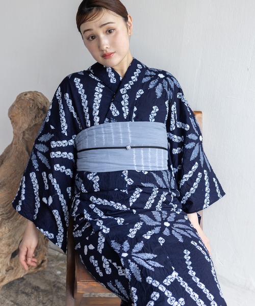 有松絞り浴衣2点セット（浴衣）｜ゆかた館グレース（ユカタカン