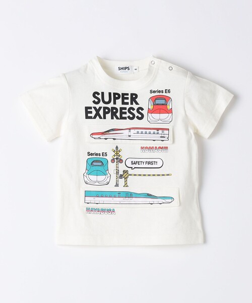 セール】SHIPS Colors:80～130cm / JR 新幹線 TEE◇（Tシャツ