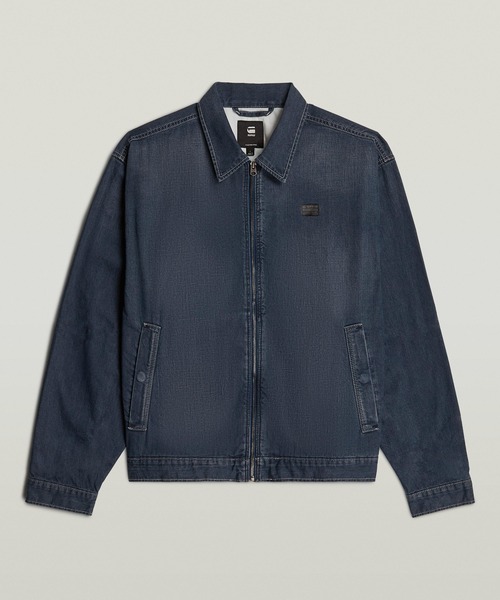 セール】COACH JACKET/ヴィンテージライクデニムコーチジャケット